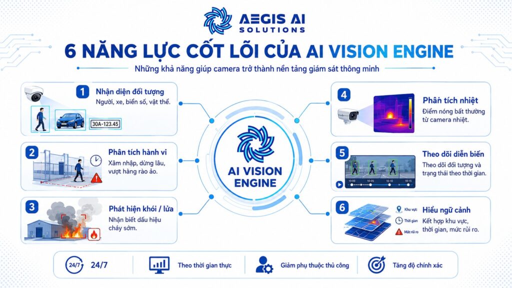 6 năng lực cốt lõi của AI Vision Engine