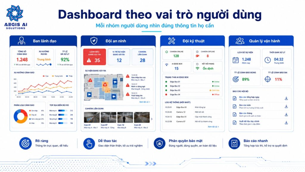 Dashboard theo vai trò người dùng-Aegis AI