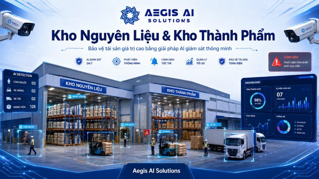 Kho nguyên liệu, kho thành phẩm-Aegis AI