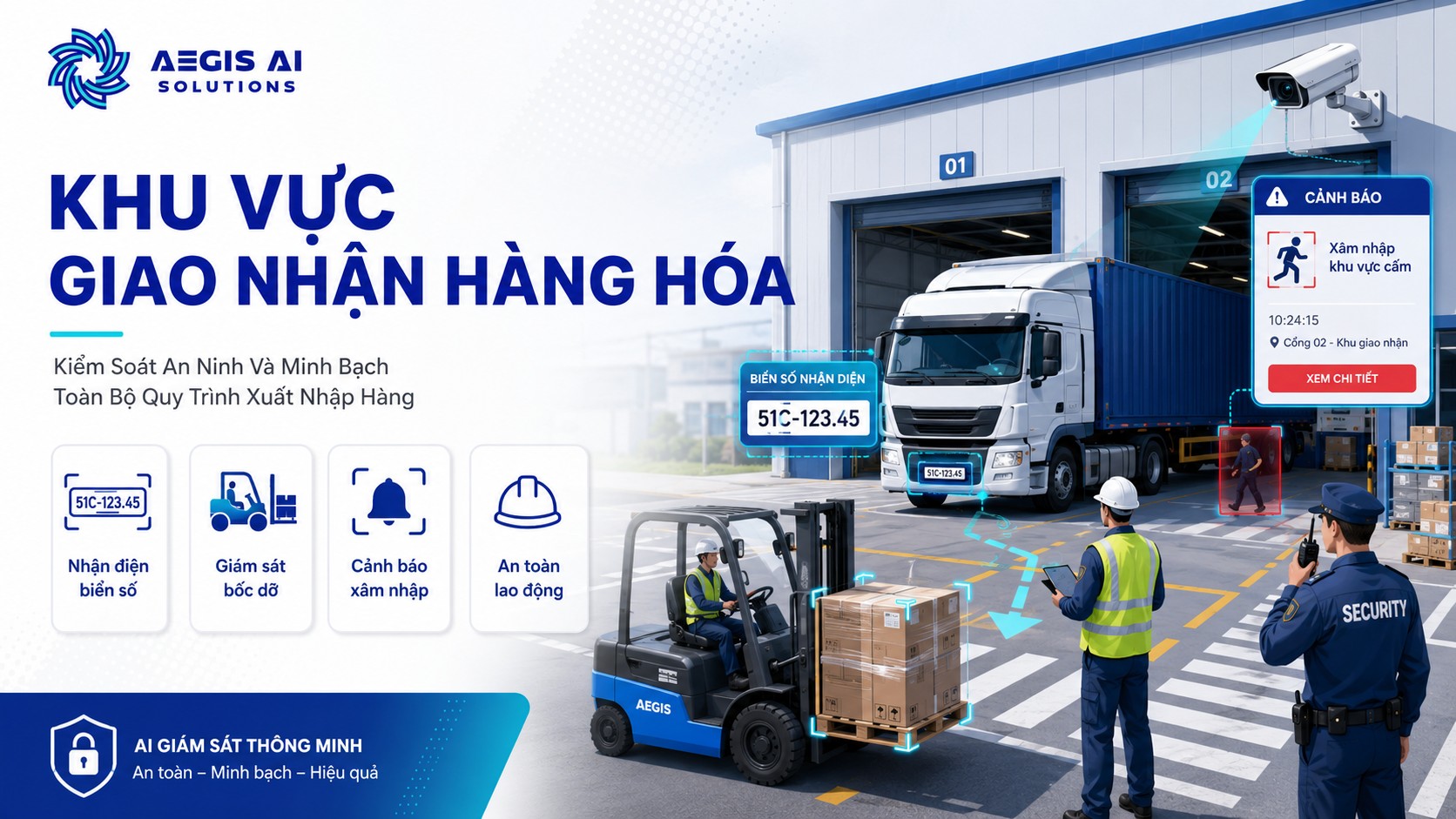 Khu vực giao nhận hàng hóa-Aegis AI
